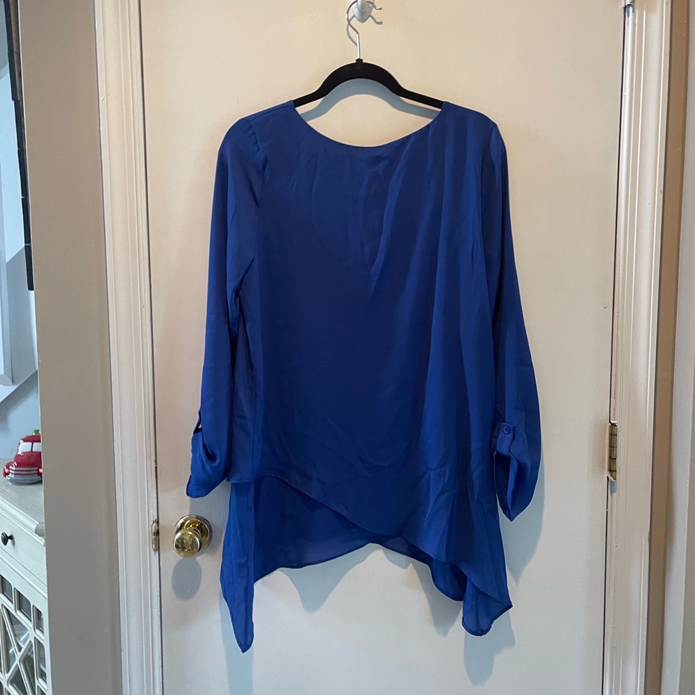 Blue Tunic Top - Picture 4 of 5
